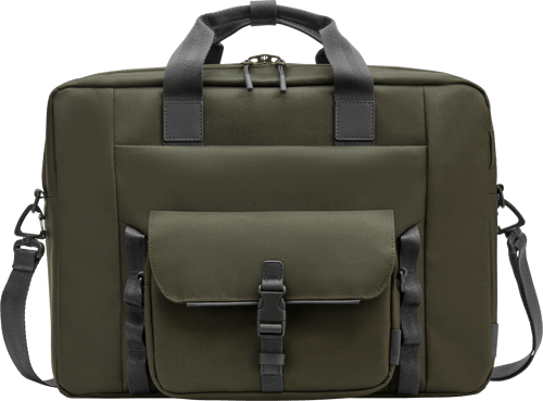 Hp 15,6 tommer Modulopbygget Taske Til Bærbar Computer 15.6 tommer Polyester Grå, Grøn