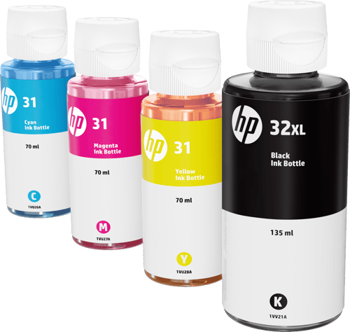 Hp Blæk Cyan 31 70 Ml – Tank 315/415/450/455/457