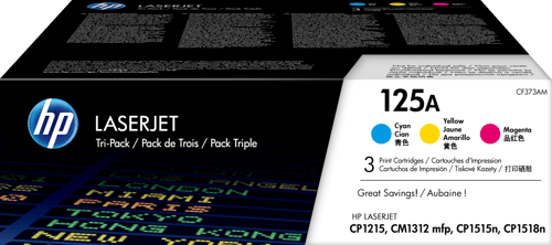 Hp Värikasetti Kit 125a (c/y/m) 1.4k - Cf373am