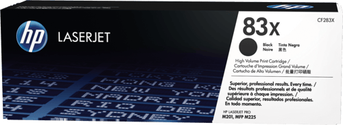 Hp Toner Svart 83x 2.2k - Cf283x