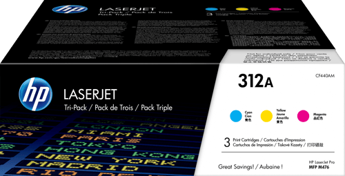 Hp Värikasetti Kit 312a (y/m/c) - Cf440am