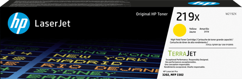 Hp Toner Yellow 219x 2.5k - Clj 3302/3202