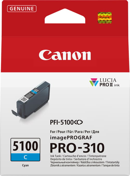 Canon Bläck Cyan Pfi-5100c