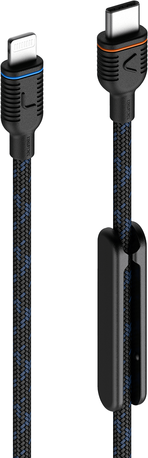 Unisynk Usb-c Slim Bulk 2m Musta