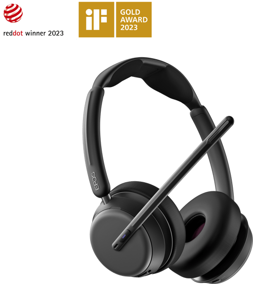 Epos Impact 1061t Incl Charging Stand Stereo Usb-a, Usb-c Microsoft Teams Sort