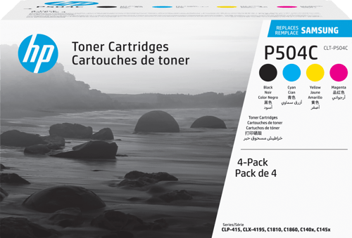 Hp Samsung Toner Rainbow Kit (b/c/m/y) Clt-p504c