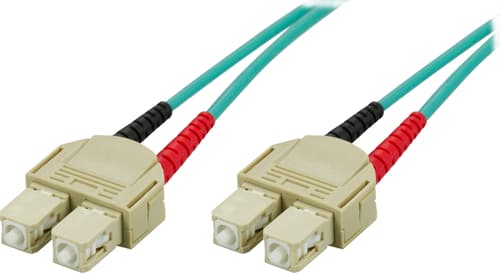 Deltaco Netværkskabel 1m. 2 X Sc 2 X Sc Om3 billede