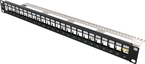 Deltaco Pan-214 Sort 1u billede