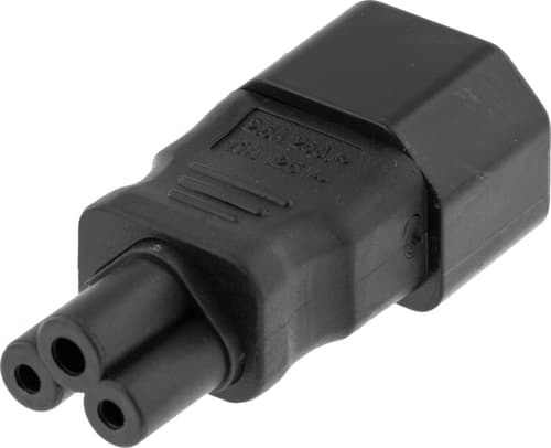 Deltaco Del-1011 C14 C5 Svart
