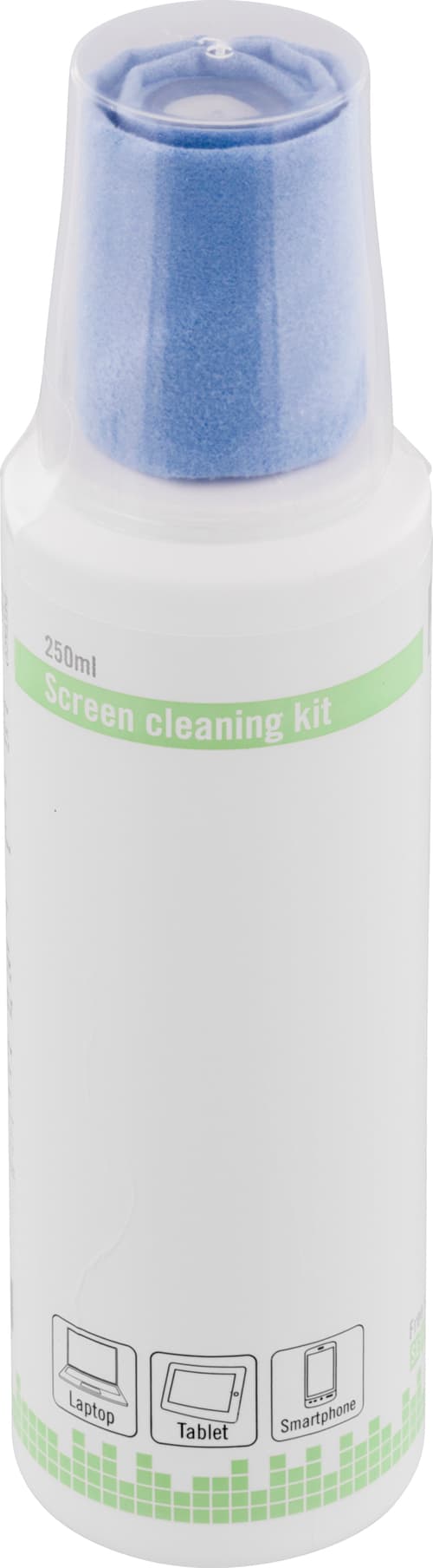 Deltaco Rengöring Kit Display, Micro Fiber Servett, 250ml