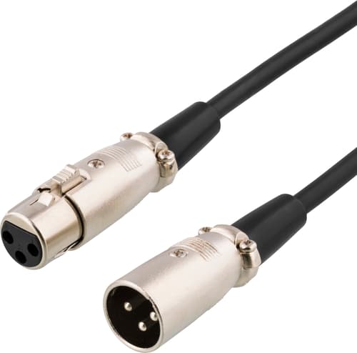 Deltaco Audiojatkojohto 1m Xlr Xlr