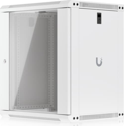 Ubiquiti 19 tommer Rack Cabinet, 12 U, 45 Cm, Med Glasdør