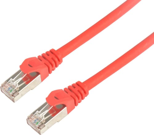 Prokord Nätverkskabel / Patchkabel Lszh Rj-45 Cat 6a 1.5m Röd