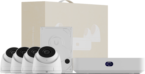 Ubiquiti Unifi Protect Unvr Instant + 4x G5 Turret Ultra + 1tb Hdd billede