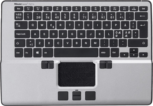 Mousetrapper Alpha - Tastatur - Nordisk - Sølv