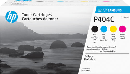 Hp Samsung Toner Rainbow Kit (b/c/m/y) Clt-p404c