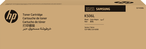 Hp Samsung Värikasetti Musta Clt-k506l 6k