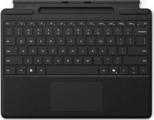 Microsoft Surface Pro Tangentbord Med Pennfodral Svart Microsoft Surface Pro Tangentbord Med Pennfodral Svart