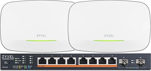 Zyxel Nebula Xmg1915-10ep + 2x Nwa130 Wifi 7 Access Points Bundle