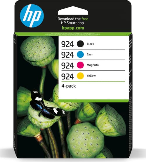Hp Ink Multipack (b/c/m/y) 924 - Officejet Pro 8132e