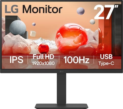 Lg 27ba650-b 27"" 1920 × 1080pixels Ips 16:9 100hz