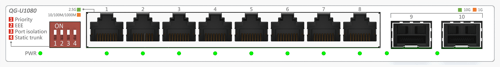 QG-U1080 switch