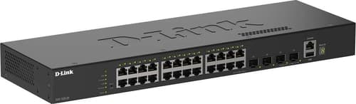D-link Dgs-1530-28/e Verkkokytkin Hallittu L2 Gigabit Ethernet (10/100/1000) Musta