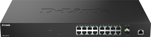 D-link Dms-1250-18/e Netværksswitch Administreret L2 2.5g Ethernet (100/1000/2500) Sort