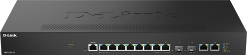 D-link Dms-1250-12/e Verkkokytkin Hallittu L2 10g Ethernet (100/1000/10000) Musta