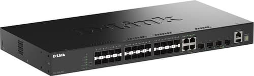 D-link Dgs-1530-28sc Netværksswitch Administreret L3 Sort