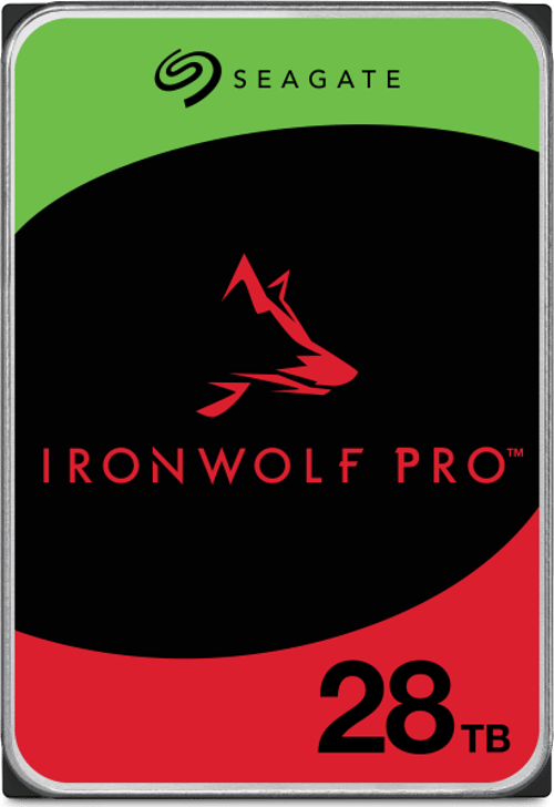 Seagate IronWolf Pro - 28 TB - Harddisk - ST28000NT000 - SATA-600 - 3.5"