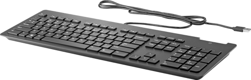 Hp Business Slim V2 Smartcard-tangentbord Kabel Optiska Omkopplare Med Låg Profil