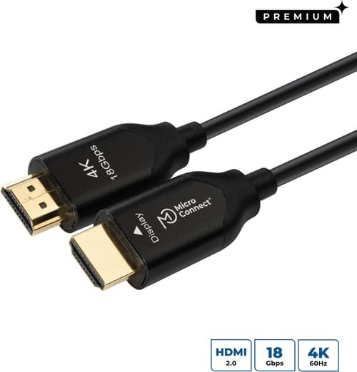 Microconnect Hdm191930v2.0op Hdmi-kabel 30 M Hdmi Typ A (standard) Svart 30m Hdmi Hdmi Svart