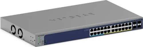 Netgear Gs728txup Hallittu Gigabit Ethernet (10/100/1000) Power Over Ethernet -tuki 1u Harmaa
