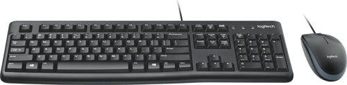 Logitech Desktop Mk120 Ledningsført Nordisk