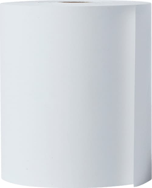 Brother Kvittopapper Direct Thermal Rulle 76mm Bred 42m 8 Rullar