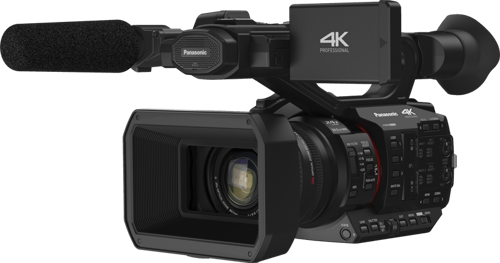 Panasonic HC-X20 - Videokamera - 4K / 59.94 fps - 20x optisk zoom - flashkort - Wi-Fi