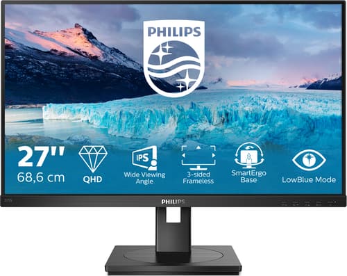 "Philips S-line 275s1ae 27, 27 Inch/68.6 Cm"" 2560 × 1440pixels Ips 16:9 75hz"