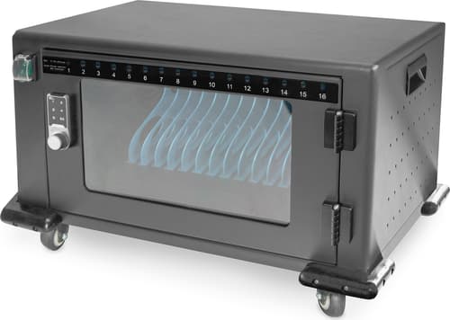 Digitus Dn-45007 Administration Af Bærbar Enhed - Vogn & Kabinet Bærbart Enhedshåndteringsskab Sort billede