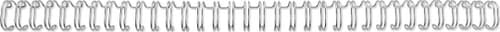 Gbc Wirebind Metallspiral 3:1 No9 A4 Silver 250st
