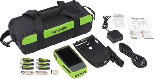 Netally Linkrunner 10g Professional Kit Poe Tester Grøn