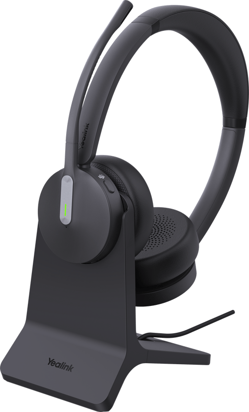 Yealink Bh70 Stereo Usb-a, Usb-c Microsoft Teams Sort billede