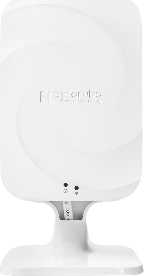 Hpe Aruba Networking Ap-605h (rw) 2-radio 3-band 2x2 Wi-fi 6e 1+4 Eth Pse Usb Hospitality Ap 3600 Mbit/s Hvid Strøm Over Ethernet (poe)
