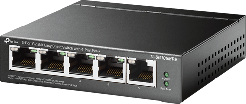 Tp-link Omada 5-port Gigabit Easy Smart Switch With 4-port Poe+