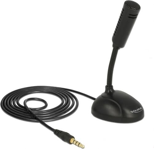 Delock Condenser Microphone Omni-directional For Smartphone/tablet