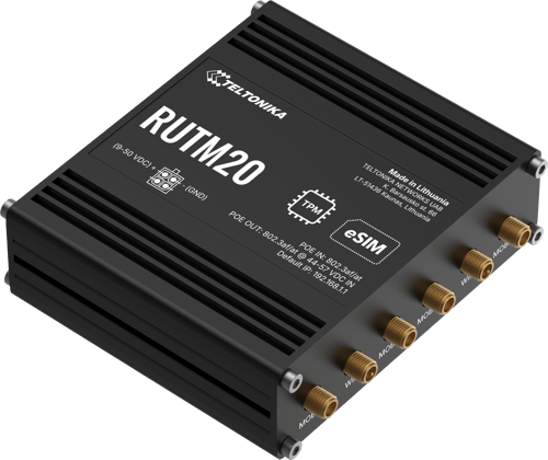 Teltonika Rutm20 Compact Industrial 5g Router