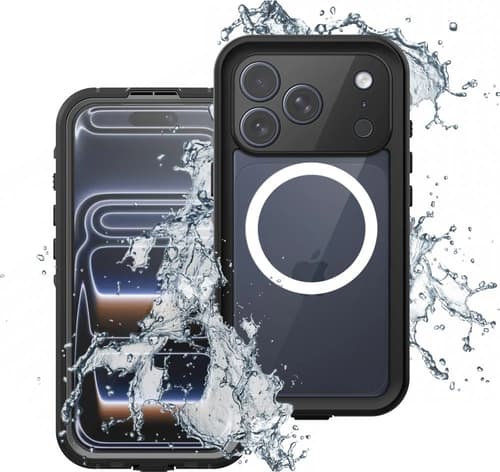 Armor-x Waterproof Case & Magnetic Case Iphone 17 Pro Sort