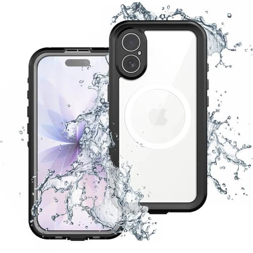 Armor-x Waterproof Case & Magnetic Case Iphone 17 Svart