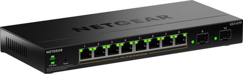 Netgear Gs310tp 8-port Gigabit Ethernet 2xsfp Smart Managed Essential Poe+ 55w