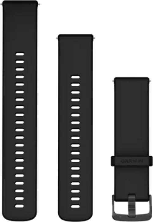 Garmin 010-13256-21 Älyrannekkeen Lisätarvike Hihna Musta Silikoni